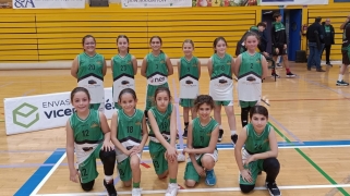 Benjamín Femenino Grupo Roma Baloncesto Murgi.
